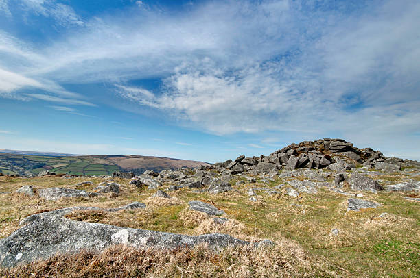 istock Dartmoor Rocks and Valley 467909673