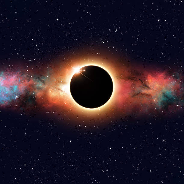 istock An eclipse of the sun with a view from our earth 467910432