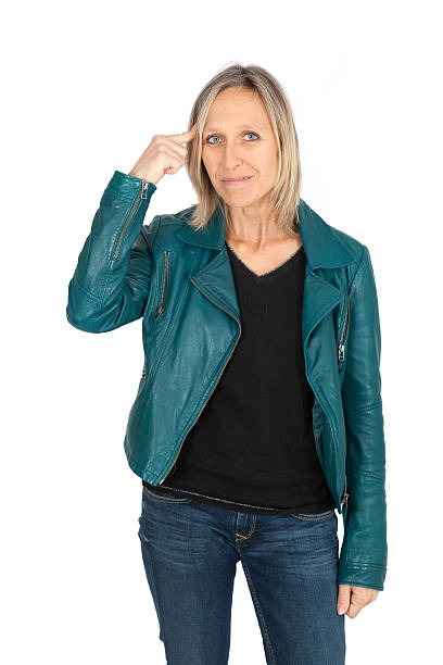 istock Beautiful woman doing different expressions in different sets of clothes 467911340
