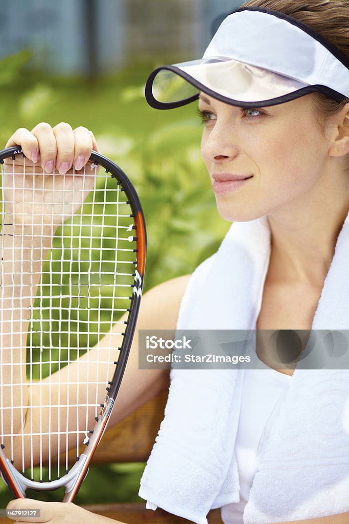 Eine Pause nach dem Spiel - Lizenzfrei Athlet Stock-Foto