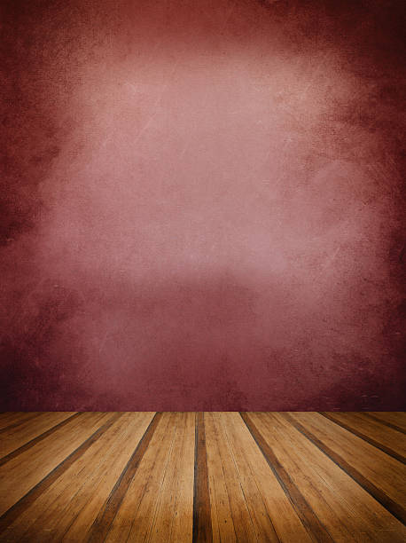 istock Retro grunge texture background with wooden floor platform foreg 467912824