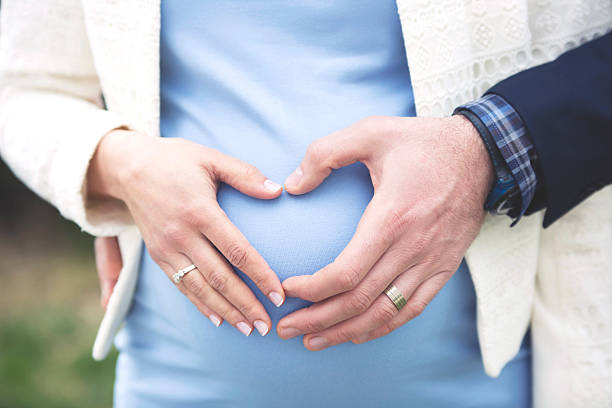 istock Happy couple expecting baby 467915956