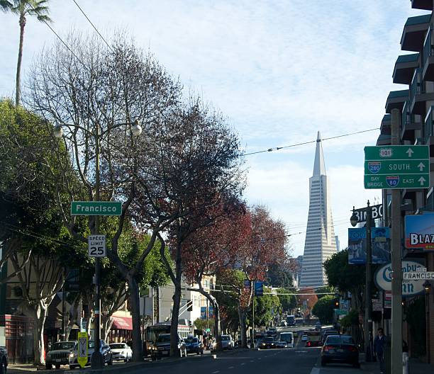 istock Corner of Francisco St. and Columbus St. in San Francisco, CA. 467919510