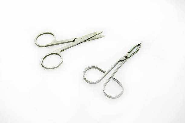 istock Set of cosmetic tools - scissors, tweezers 467921748