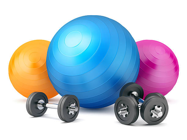 istock Fitness Balls with Weights 467923830