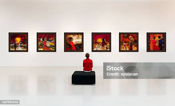 Galería De Arte Foto de stock y más banco de imágenes de Museo de arte - Museo de arte, Arte, Imagen pintada