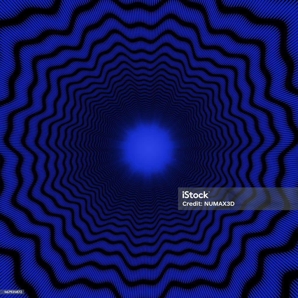 blue Kaleidoscope geometric pattern to use as background 2015 Stock Photo