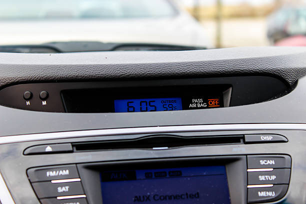 istock Vehicle Radio Display and Clock 467925190