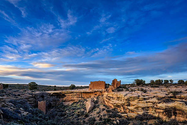 istock Hovenweep Pueblo Ruins at Sunset 467925818