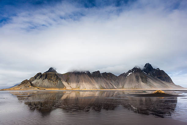 istock Vesturhorn Mountain and black sand dunes, Iceland 467926094