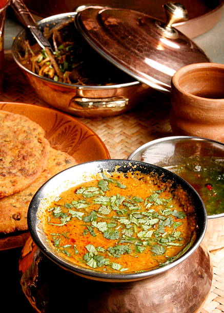 istock Gatte Ki Sabzi - a popular Rajasthani dish 467929199
