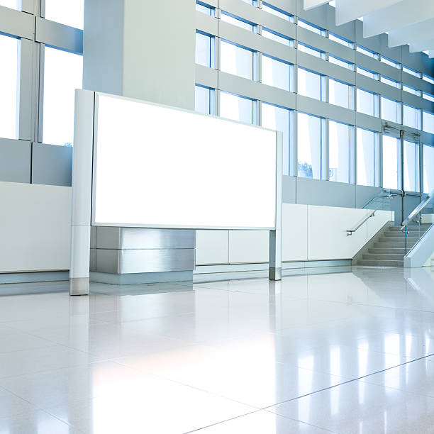 istock Modern interior and a white board of an office background 467933154