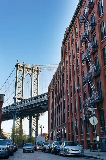istock Manhattan Bridge from a Busy Street Dumbo Brooklyn 467933726