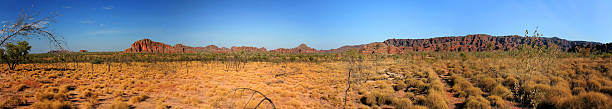 istock Panoramic Australian landscape with geological feature of rollin 467935841