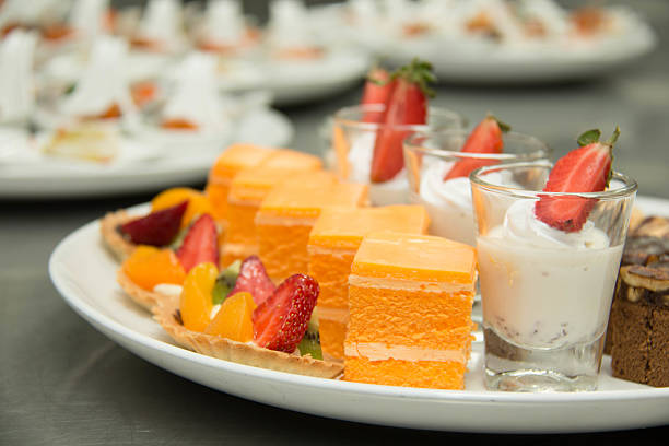 istock Collection of delicious  assorted mini  dessert 467936134