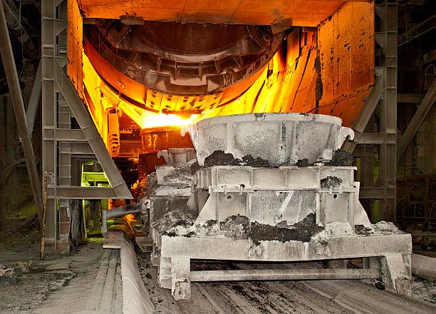 istock Molten hot steel 467939250