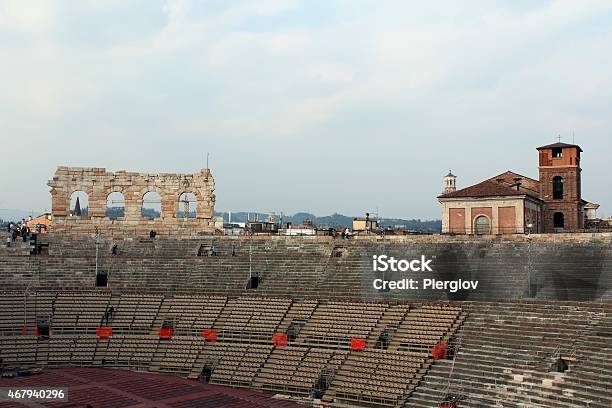 Arena Verona Italy Amphitheater Stock Photo - Download Image Now - Opera, Verona - Italy, 2015