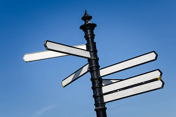 istock Blank Street Signs 467942622