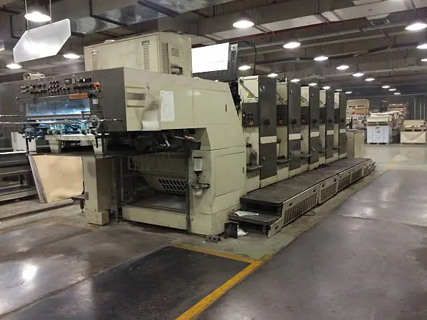 Five-color printing presses