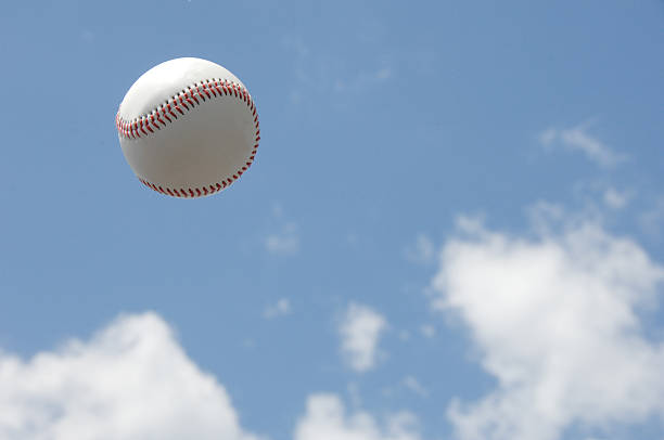 istock Baseball ball in the sky 467948208