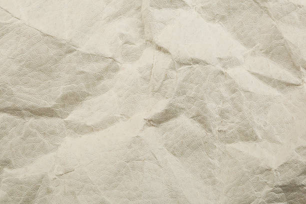 istock Creamy crushed paper, a background 467951177