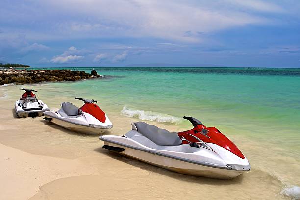 istock Jet Ski waiting at the shore 467952622