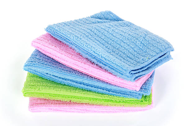 istock colorful microfiber cleaning towels 467959551