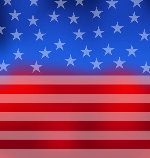 istock Abstract American Flag for 4th of July 467960842