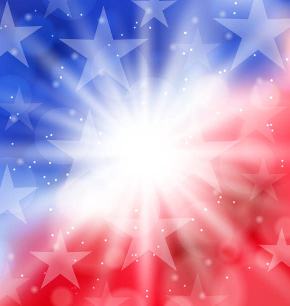 istock Happy 4th of July Card with Place for Text 467960848