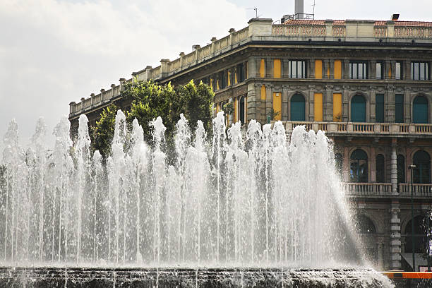 istock Fountain in Milan. Lombardy. Italy 467969638