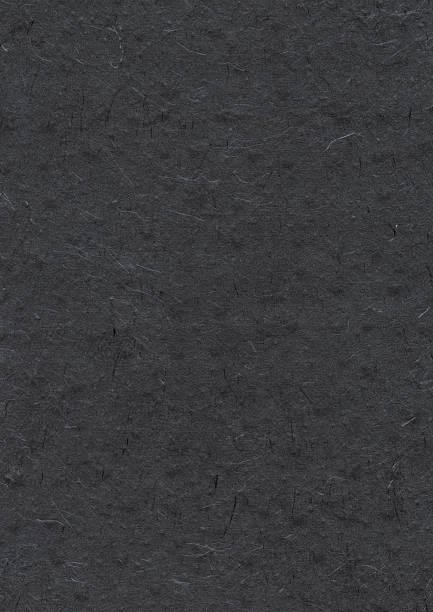 istock Natural nepalese recycled black paper texture 467971487