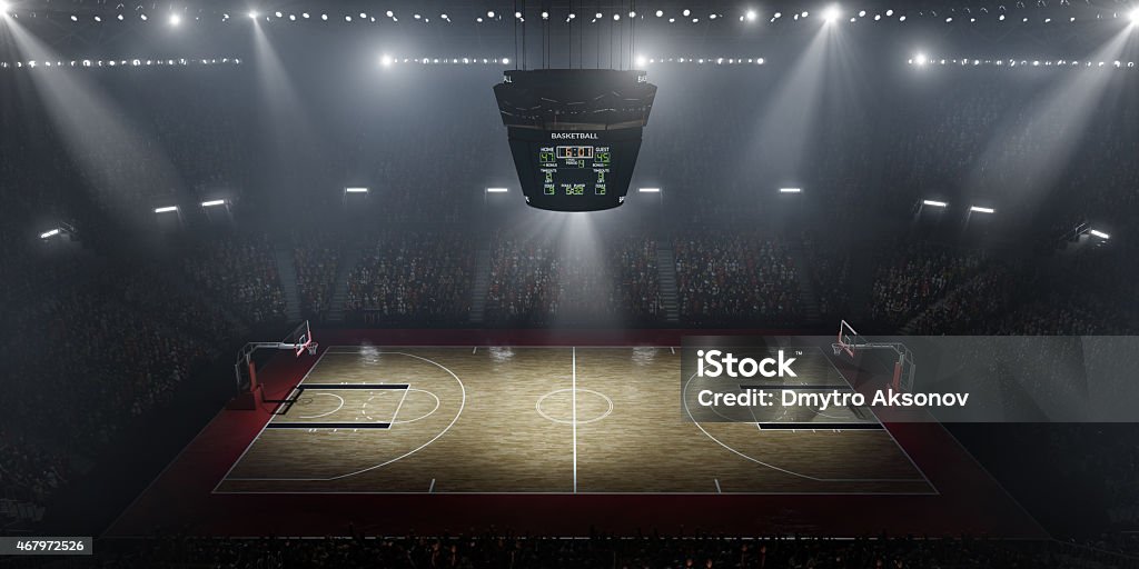 Basketball arena - Foto de stock de Baloncesto libre de derechos