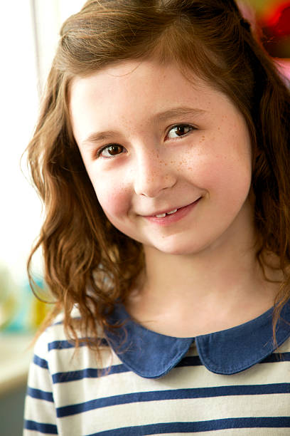 istock Close Up Portrait of an Elementary Child 467972616