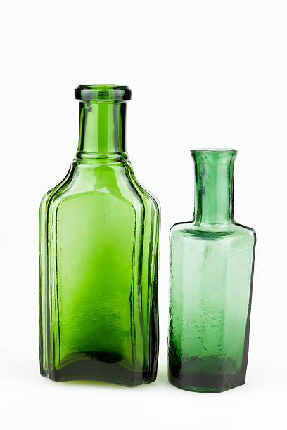 istock Old medicine bottles isolated 467975104