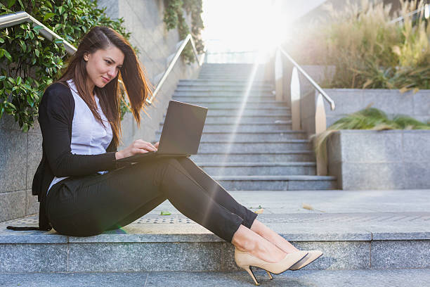 istock Business woman surfing the internet 467975248