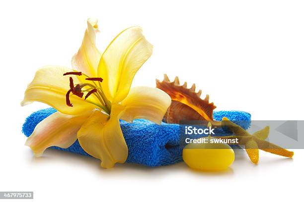 Spa Still Life Stock Photo - Download Image Now - Alternative Therapy, Beauty, Blue