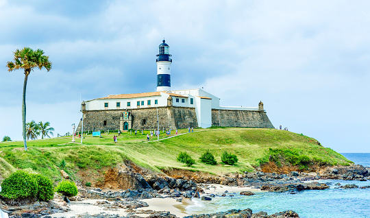 Barra Lighthouse (Barra Lighthouse) in Salvador, Brazil