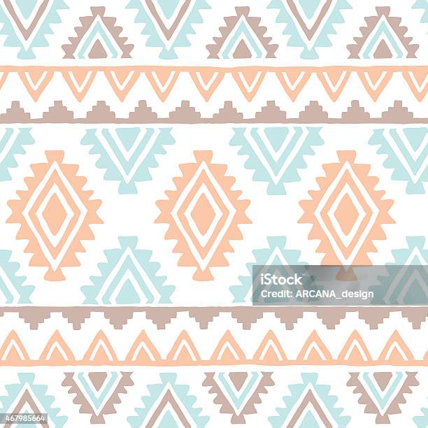 Vector Seamless Geometrical Pattern Stock Illustration - Download Image Now - Pattern, Backgrounds, Vector