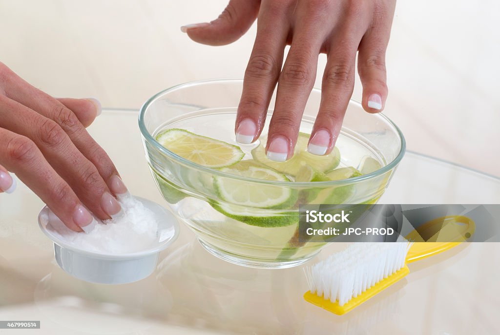 Hand Spa Manicure concept hans spa treatment 2015 Stock Photo