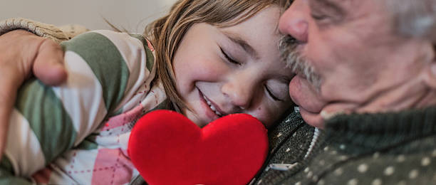 istock Happy grandfather with grandchild 467990784