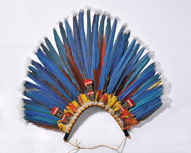 blue headdress blue headdress headdress stock pictures, royalty-free photos & images