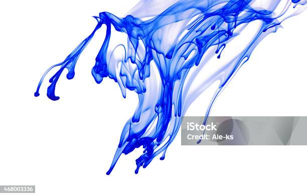 Ink In Water Stock Photo - Download Image Now - 2015, Abstract, Aquatic Organism