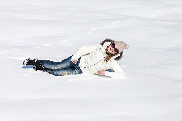 istock Young woman enjoying winter 468014357