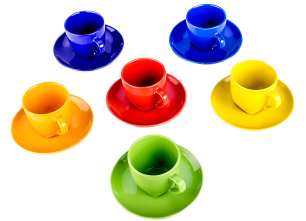 istock Design for advertising, colorful cups 468014789