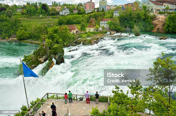 Rheinfall Von Schaffhausen In Der Schweiz Stockfoto und mehr Bilder von Europa - Kontinent - Europa - Kontinent, Fels, Fluss