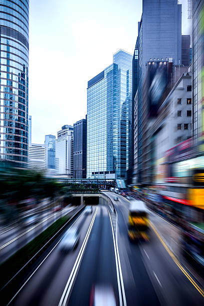 istock blurred motion image of highway in Hong Kong 468040560