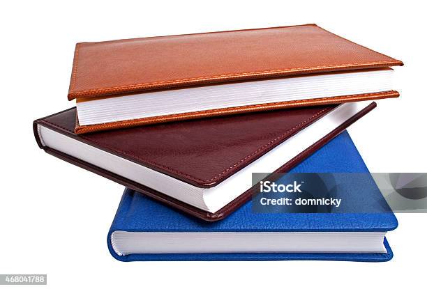 Colorful Books On A White Background Stock Photo - Download Image Now - 2015, Archives, Backgrounds