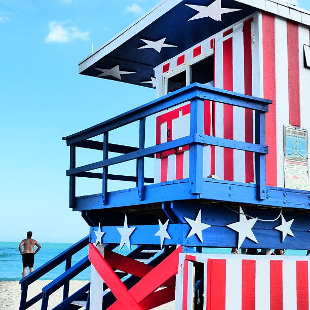 istock Lifeguard Station Miami Beach 468043746