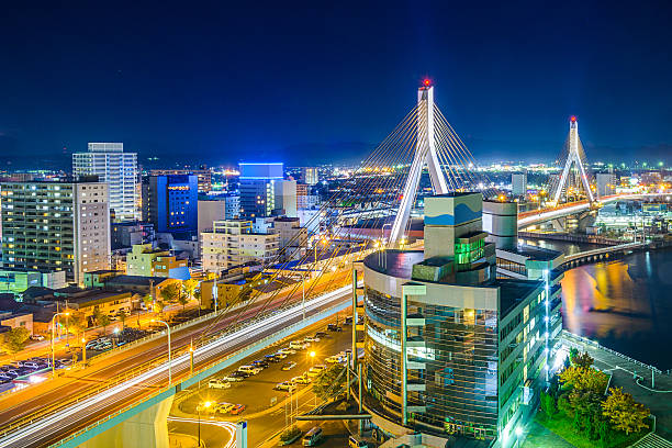 aomori ciudad de japón - prefectura de aomori fotografías e imágenes de stock