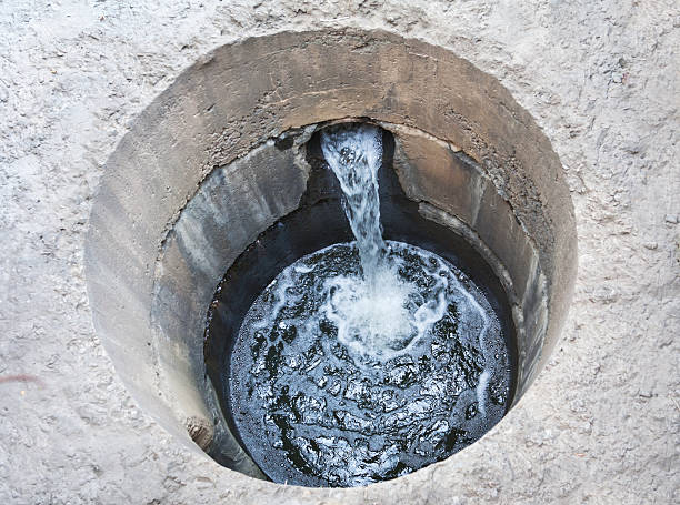 istock System of sewage with current water 468046942